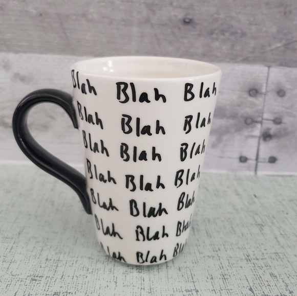 J. Crew Other - Hugo Guinness for J.Crew blah coffee tea mug 4.25"